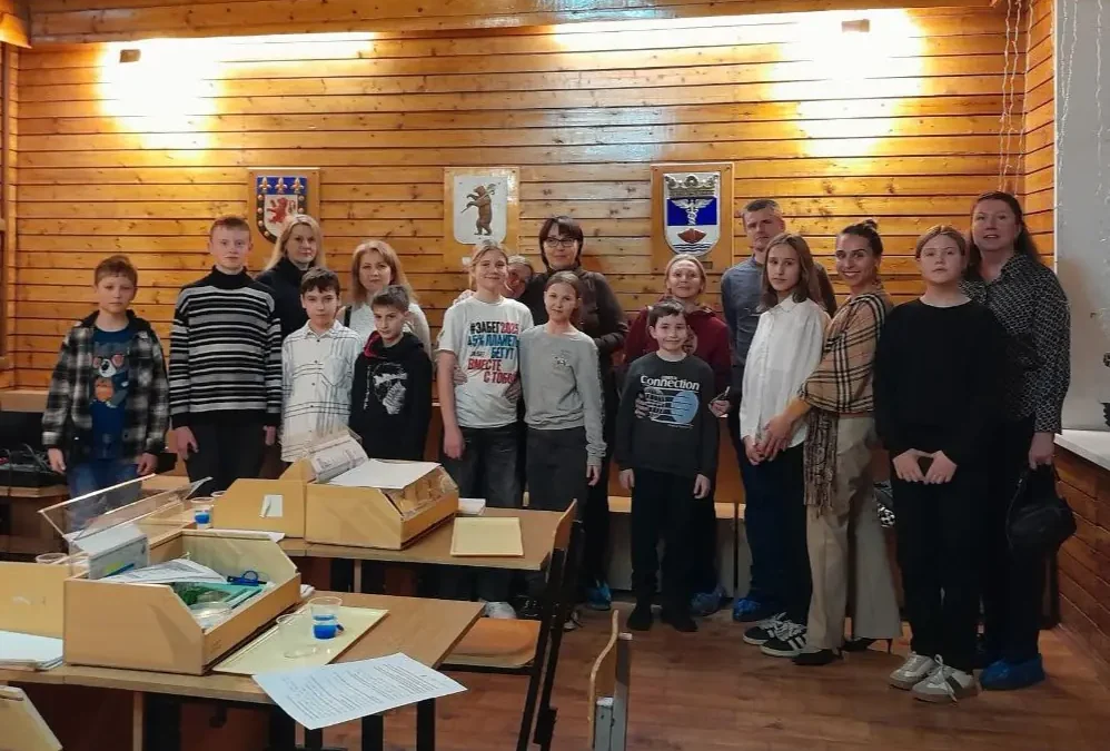 «Похимичили» вместе с родителями