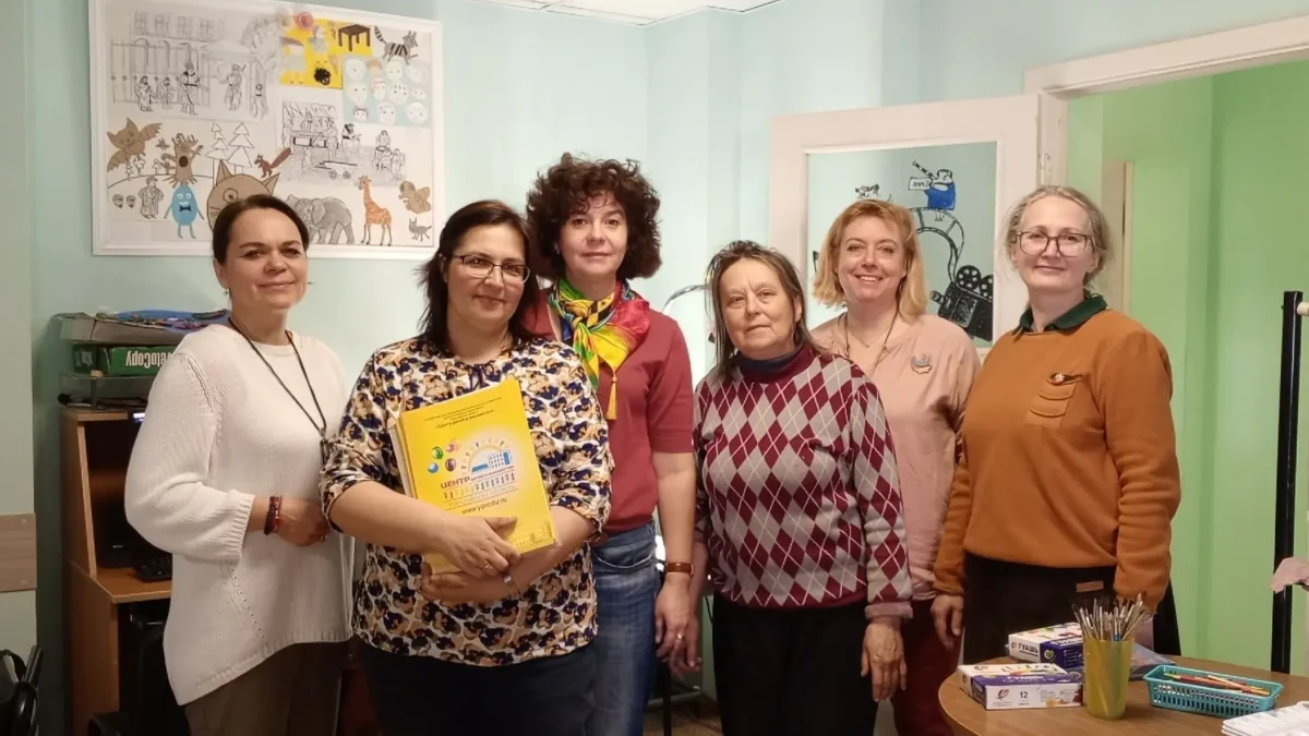 «Ожившая живопись» для участников стажёрской площадки